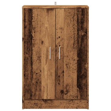 vidaXL Παπουτσοθήκη Όψη Παλαιού Ξύλου 60x35x92cm Επεξεργασμένο Ξύλο