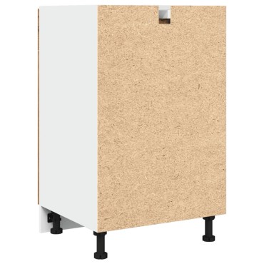 vidaXL Ντουλάπι με Συρτάρι Lyon Μαύρο 50x46x81,5cm Επεξ. Ξύλο 1 τεμ.
