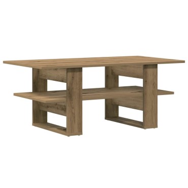 vidaXL Τραπεζάκι Σαλονιού Αρτισιανή Δρυς 102x55x42cm Επεξ. Ξύλο 1 τεμ.