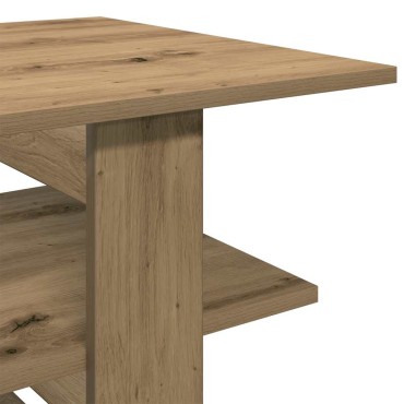 vidaXL Τραπεζάκι Σαλονιού Αρτισιανή Δρυς 102x55x42cm Επεξ. Ξύλο 1 τεμ.