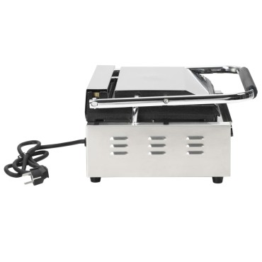 vidaXL Τοστιέρα Ραβδωτή Panini 2200 W 43 x 30,5 x 20 εκ.