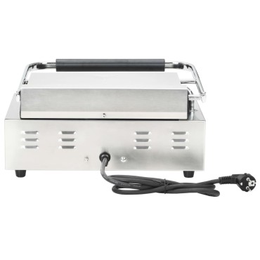 vidaXL Τοστιέρα Ραβδωτή Panini 2200 W 43 x 30,5 x 20 εκ.