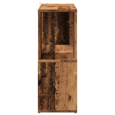vidaXL Βιβλιοθήκη Όψη Παλαιού Ξύλου 60x24x63cm από Επεξεργ. Ξύλο 1 τεμ.
