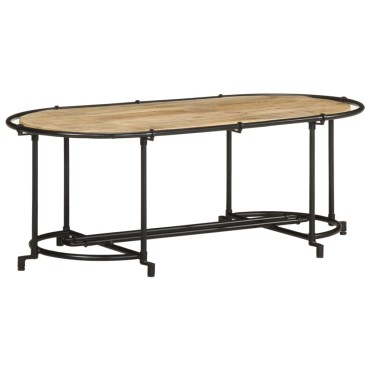 vidaXL Τραπεζάκι Σαλονιού 110x55x40cm από Μασίφ Ξύλο Μάνγκο 1 τεμ.