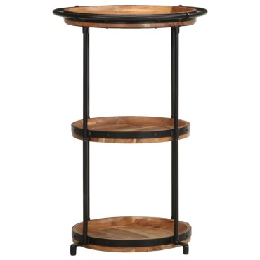 vidaXL Τραπεζάκι Βοηθητικό 55x83cm από Μασίφ Ξύλο Ακακίας 1 τεμ.