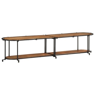 vidaXL Έπιπλο Τηλεόρασης 200x42x40cm από Μασίφ Ξύλο Ακακίας 1 τεμ.