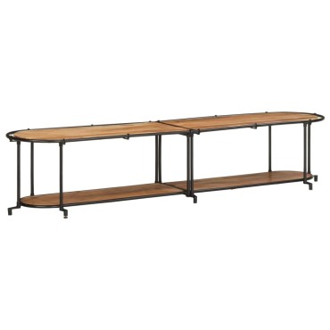 vidaXL Έπιπλο Τηλεόρασης 200x42x40cm από Μασίφ Ξύλο Ακακίας 1 τεμ.