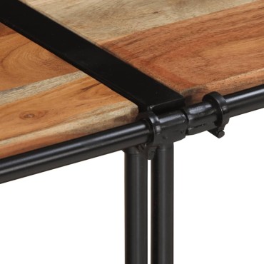 vidaXL Έπιπλο Τηλεόρασης 200x42x40cm από Μασίφ Ξύλο Ακακίας 1 τεμ.