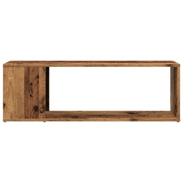 vidaXL Έπιπλο Τηλεόρασης Όψη Παλαιού Ξύλου 100x24x32cm Επεξεργ. Ξύλο
