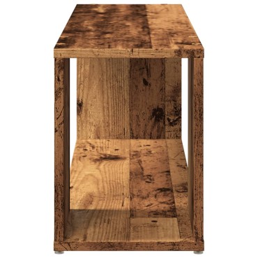 vidaXL Έπιπλο Τηλεόρασης Όψη Παλαιού Ξύλου 100x24x32cm Επεξεργ. Ξύλο