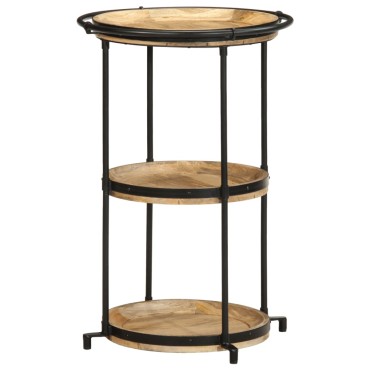 vidaXL Βοηθητικό Τραπέζι 55x83cm από Μασίφ Ξύλο Μάνγκο 1 τεμ.