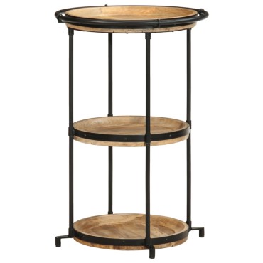 vidaXL Βοηθητικό Τραπέζι 55x83cm από Μασίφ Ξύλο Μάνγκο 1 τεμ.