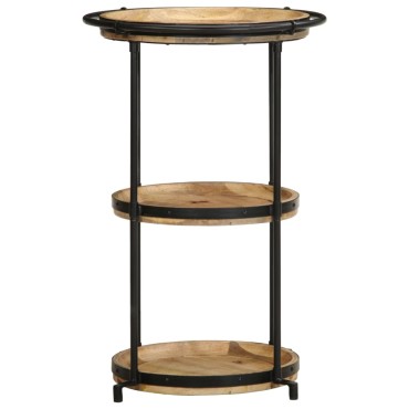 vidaXL Βοηθητικό Τραπέζι 55x83cm από Μασίφ Ξύλο Μάνγκο 1 τεμ.