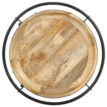 vidaXL Βοηθητικό Τραπέζι 55x83cm από Μασίφ Ξύλο Μάνγκο 1 τεμ.