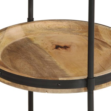 vidaXL Βοηθητικό Τραπέζι 55x83cm από Μασίφ Ξύλο Μάνγκο 1 τεμ.