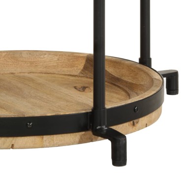 vidaXL Βοηθητικό Τραπέζι 55x83cm από Μασίφ Ξύλο Μάνγκο 1 τεμ.