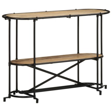vidaXL Τραπέζι Κονσόλα 110x42x76cm από Μασίφ Ξύλο Μάνγκο 1 τεμ.