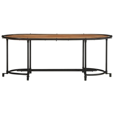 vidaXL Τραπεζάκι Σαλονιού 110x55x40cm από Μασίφ Ξύλο Ακακίας 1 τεμ.