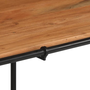 vidaXL Τραπεζάκι Σαλονιού 110x55x40cm από Μασίφ Ξύλο Ακακίας 1 τεμ.