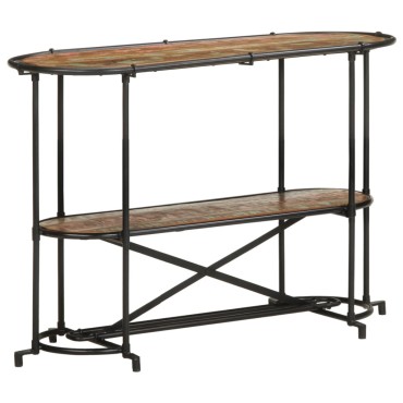 vidaXL Κονσόλα Τραπέζι 110x42x76cm από Μασίφ Ανακυκλωμένο Ξύλο 1 τεμ.