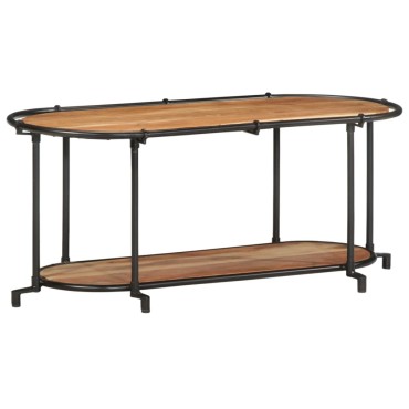 vidaXL Έπιπλο Τηλεόρασης 100x42x40cm από Μασίφ Ξύλο Ακακίας 1 τεμ.