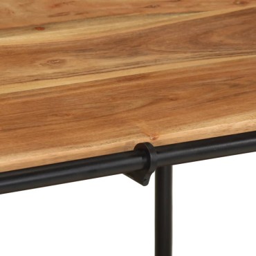 vidaXL Έπιπλο Τηλεόρασης 100x42x40cm από Μασίφ Ξύλο Ακακίας 1 τεμ.