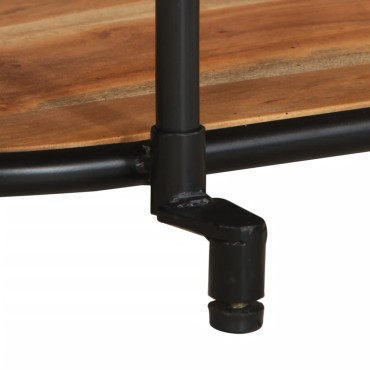 vidaXL Έπιπλο Τηλεόρασης 100x42x40cm από Μασίφ Ξύλο Ακακίας 1 τεμ.