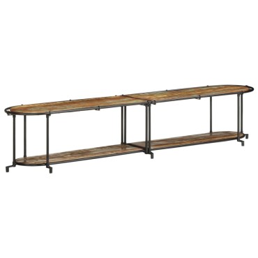 vidaXL Έπιπλο Τηλεόρασης 200x42x40cm από Μασίφ Ανακυκλωμένο Ξύλο 1 τεμ.