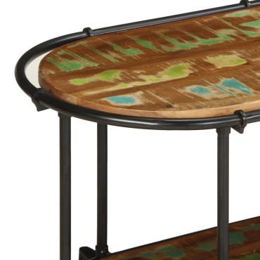 vidaXL Έπιπλο Τηλεόρασης 200x42x40cm από Μασίφ Ανακυκλωμένο Ξύλο 1 τεμ.