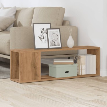 vidaXL Έπιπλο Τηλεόρασης Αρτισιανή Δρυς 100x24x32cm από Επεξεργ. Ξύλο