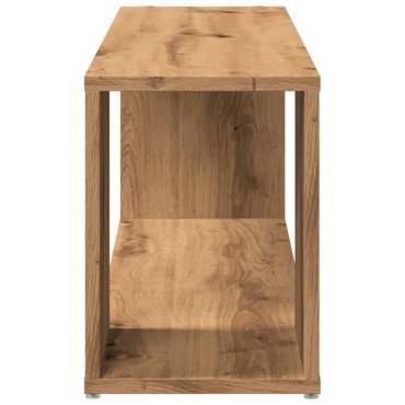 vidaXL Έπιπλο Τηλεόρασης Αρτισιανή Δρυς 100x24x32cm από Επεξεργ. Ξύλο