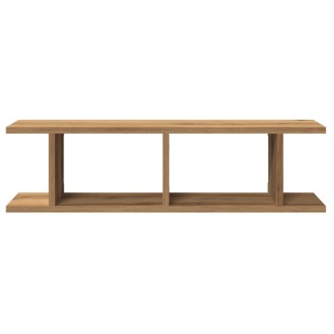 vidaXL Ραφιέρες Τοίχου 2 τεμ. Αρτισιανή Δρυς 75x18x20cm Επεξεργ. Ξύλο