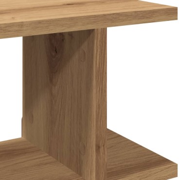 vidaXL Ραφιέρες Τοίχου 2 τεμ. Αρτισιανή Δρυς 75x18x20cm Επεξεργ. Ξύλο