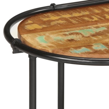 vidaXL Έπιπλο Τηλεόρασης 100x42x40cm από Μασίφ Ανακυκλωμένο Ξύλο 1 τεμ.