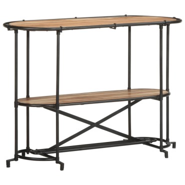 vidaXL Τραπέζι Κονσόλα 110x42x76cm από Μασίφ Ξύλο Ακακίας 1 τεμ.