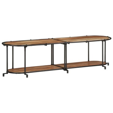 vidaXL Έπιπλο Τηλεόρασης 160x42x40cm από Μασίφ Ξύλο Ακακίας 1 τεμ.