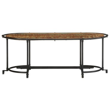 vidaXL Τραπεζάκι Σαλονιού 110x55x40cm από Μασίφ Ανακυκλωμένο Ξύλο 1 τεμ.