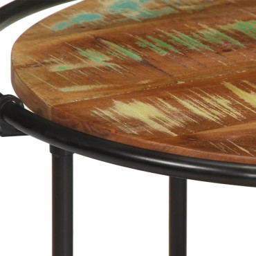 vidaXL Τραπεζάκι Σαλονιού 110x55x40cm από Μασίφ Ανακυκλωμένο Ξύλο 1 τεμ.
