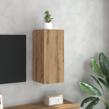 vidaXL Έπιπλο Τηλεόρασης Αρτισιανή Δρυς 30,5x30x60cm Επεξ. Ξύλο