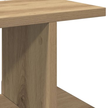 vidaXL Ραφιέρες Τοίχου 2 τεμ. Αρτισιανή Δρυς 105x18x20cm Επεξεργ. Ξύλο