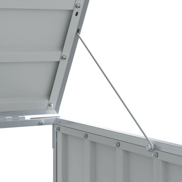 vidaXL Πλαίσιο Κάδων Απορριμμάτων Διπλό Κάδοι 144x81x113 εκ. Ατσάλι