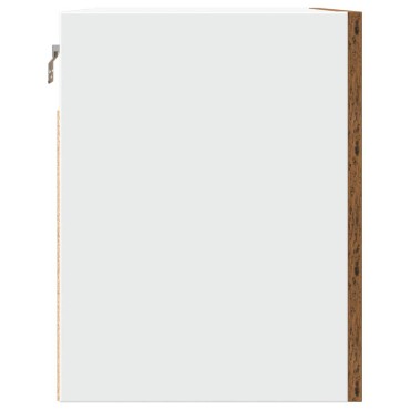 vidaXL Ντουλάπι Κρεμαστό Lyon Μαύρο 60x31x40cm Επεξεργασμένο Ξύλο 1 τεμ.