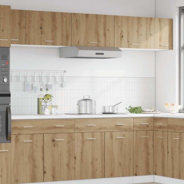 vidaXL Ντουλάπι Κρεμαστό Lyon Καφέ Δρυς 60x31x40cm Επεξεργασμένο Ξύλο 1 τεμ.