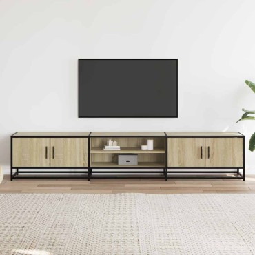 vidaXL Έπιπλο Τηλεόρασης Sonoma Δρυς 210x35x41cm Επεξ. Ξύλο