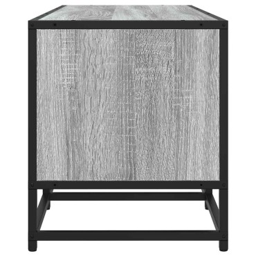 vidaXL Έπιπλο Τηλεόρασης Γκρι Sonoma 210x35x41cm από Επεξεργ. Ξύλο