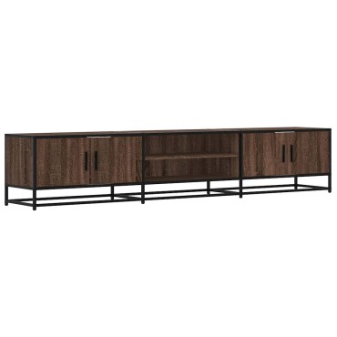vidaXL Έπιπλο Τηλεόρασης Καφέ Δρυς 210x35x41cm Επεξεργασμένο Ξύλο