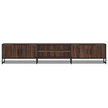 vidaXL Έπιπλο Τηλεόρασης Καφέ Δρυς 210x35x41cm Επεξεργασμένο Ξύλο
