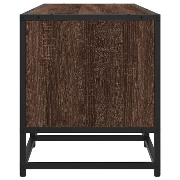 vidaXL Έπιπλο Τηλεόρασης Καφέ Δρυς 210x35x41cm Επεξεργασμένο Ξύλο