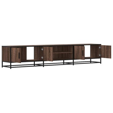 vidaXL Έπιπλο Τηλεόρασης Καφέ Δρυς 210x35x41cm Επεξεργασμένο Ξύλο