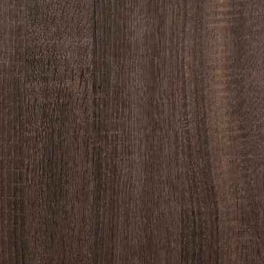 vidaXL Έπιπλο Τηλεόρασης Καφέ Δρυς 210x35x41cm Επεξεργασμένο Ξύλο
